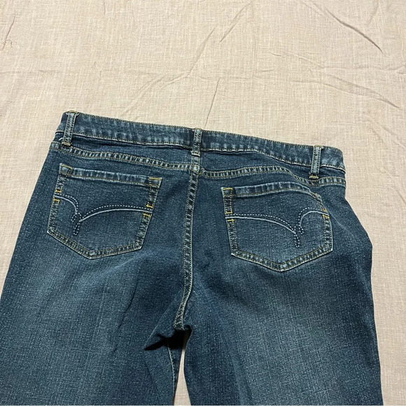 Vintage 90s LA Blues Women’s Size 10 Flare Jeans Medium Faded Wash Boot Cut Y2K - Picture 6 of 6